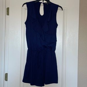 Navy blue romper